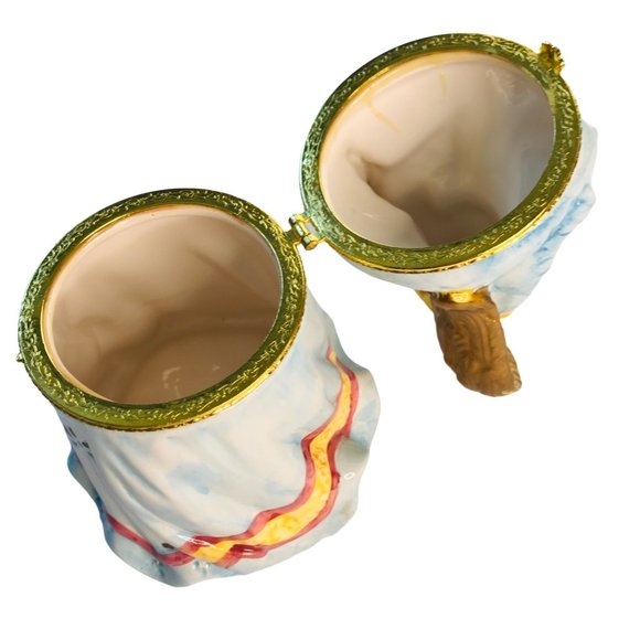 Angel Trinket box Home Decor Vintage Collectible Figurine 8" H - Picture 2 of 12